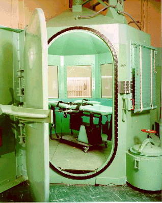 gas chamber at San Quentin State Prison